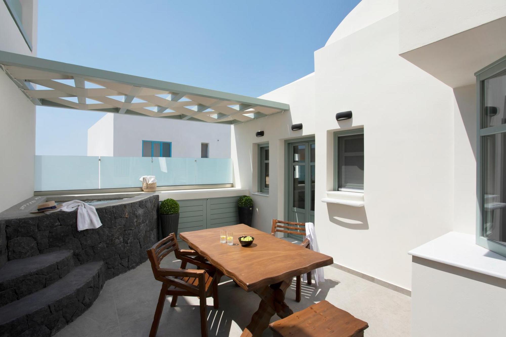 New Villa Katerina - 6 Villas & 6 Private Jacuzzi Emporio  Exterior photo